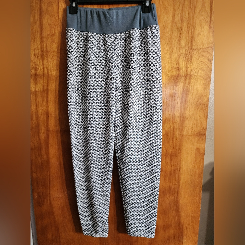 Womens Gray Booty Lift Leggings Size XL
